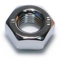 Midwest Fastener Hex Nut, M10-1.25, Steel, Class 8, Chrome Plated, 10 PK 74575